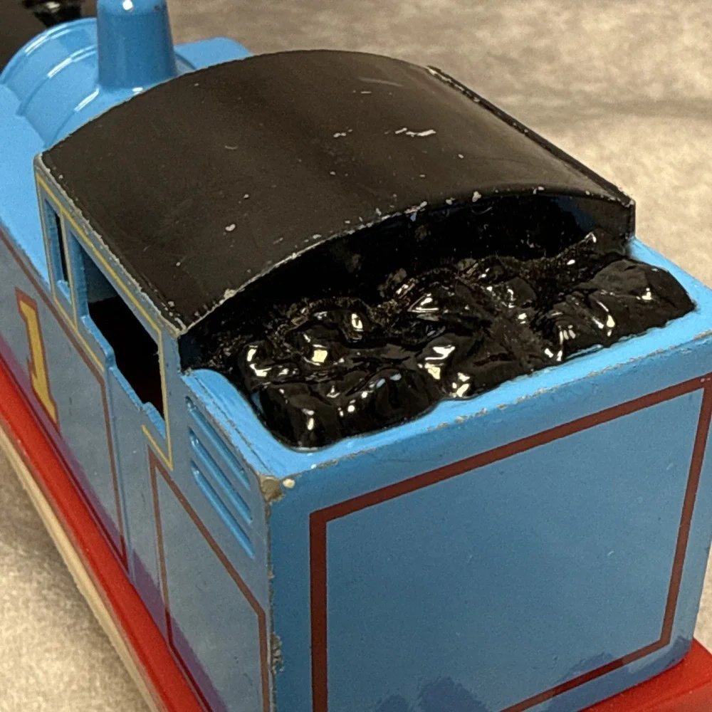 ERTL Britt Allcroft 1985 Thomas The Tank Engine Pull Back 7.5